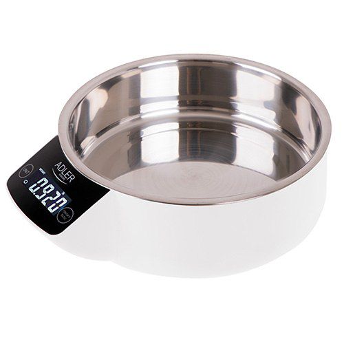 Adler Kitchen scale with a bowl AD 3166 Maximum weight (capacity) 5 kg, Graduation 1 g, Display type